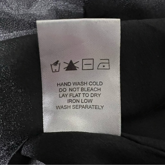 BY THE WAY Revolve Black Mini Dress Velvet Polka Dot Twist Front Size XXS - Picture 14 of 15